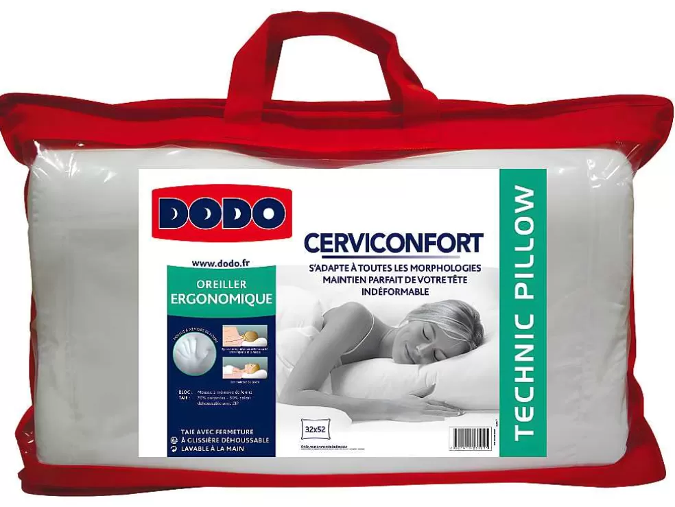 DODO Almofada Perfect Position - Apoio Perfeito Da Cabeca - Indeformavel - 35*52 Cm* Almofada