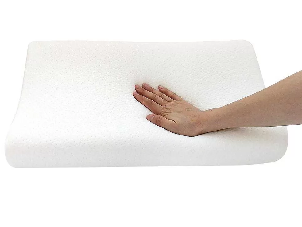 DREAMEA Almofada Ergonomica Memória De Forma 50 X 30 Cm Branco - Sleepy Da * Almofada