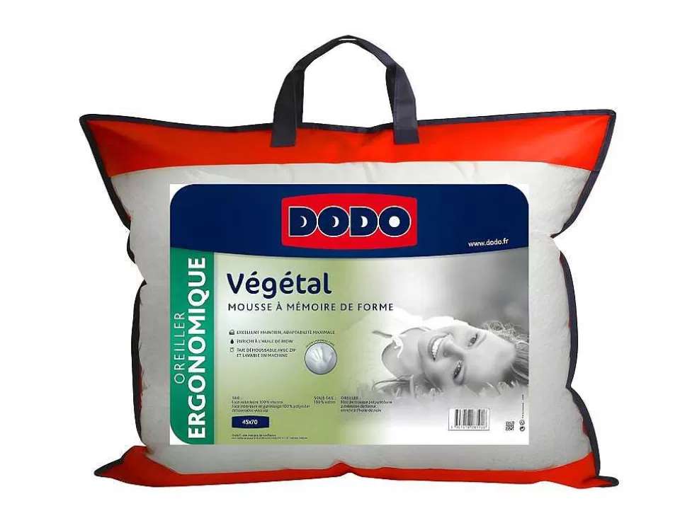 DODO Almofada Ergonomica Memória De Forma Vegetal 45X70 Cm* Almofada