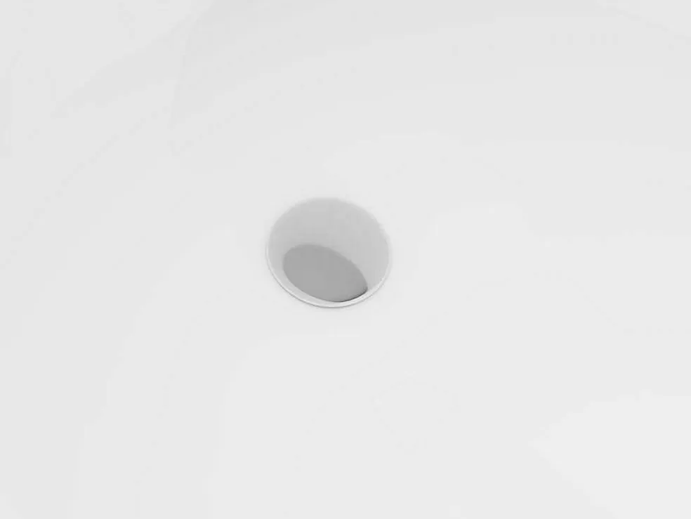 Shower & Design Banheira Clássica Assimetrica 265 L, 170 X 80 X 58 Cm, Acrilico Branco - Scriba* Banheira De Pousar