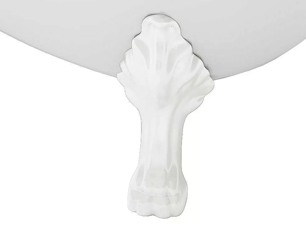 Shower & Design Banheira Clássica Oval Estilo Retro De 171 L Dimensoes 145 X 74 X 77 Cm Com Pés Pata De Leao Brancos - Nisos* Banheira Com Pés