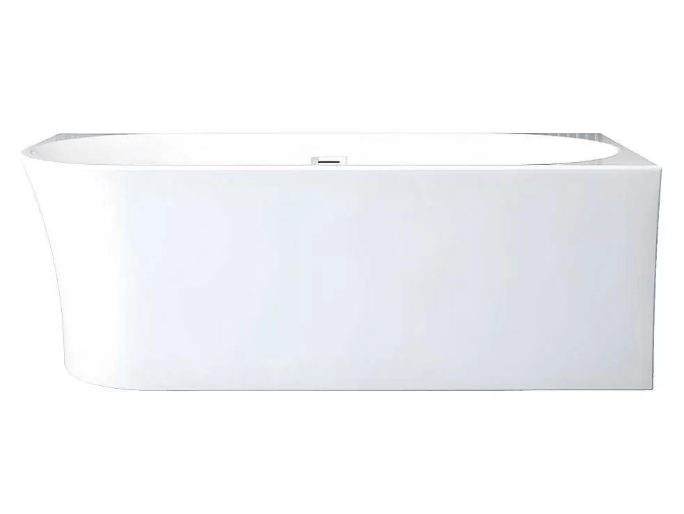 Shower & Design Banheira De Canto Direito De C 201 - 150 X 75 X 59 Cm Cor Branco Em Acrilico - Ponticola* Promoções Casa De Banho & Bem-Estar