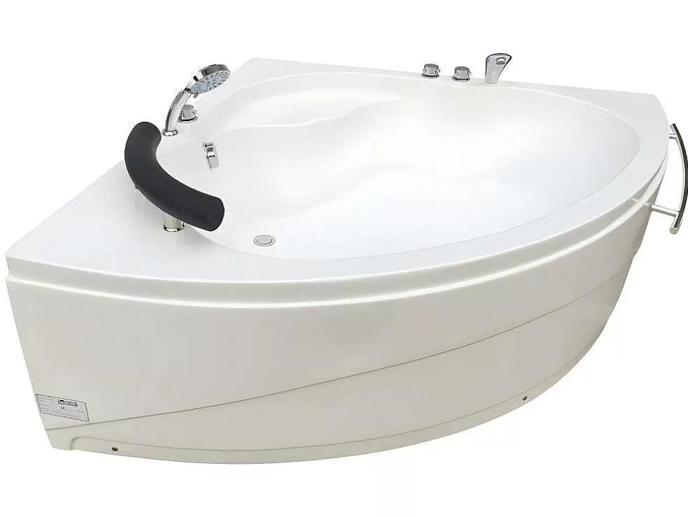 Shower & Design Banheira De Canto Navona - 1 Péssoa - 263 L - C135 X L135 X A54 Cm* Banheira De Canto