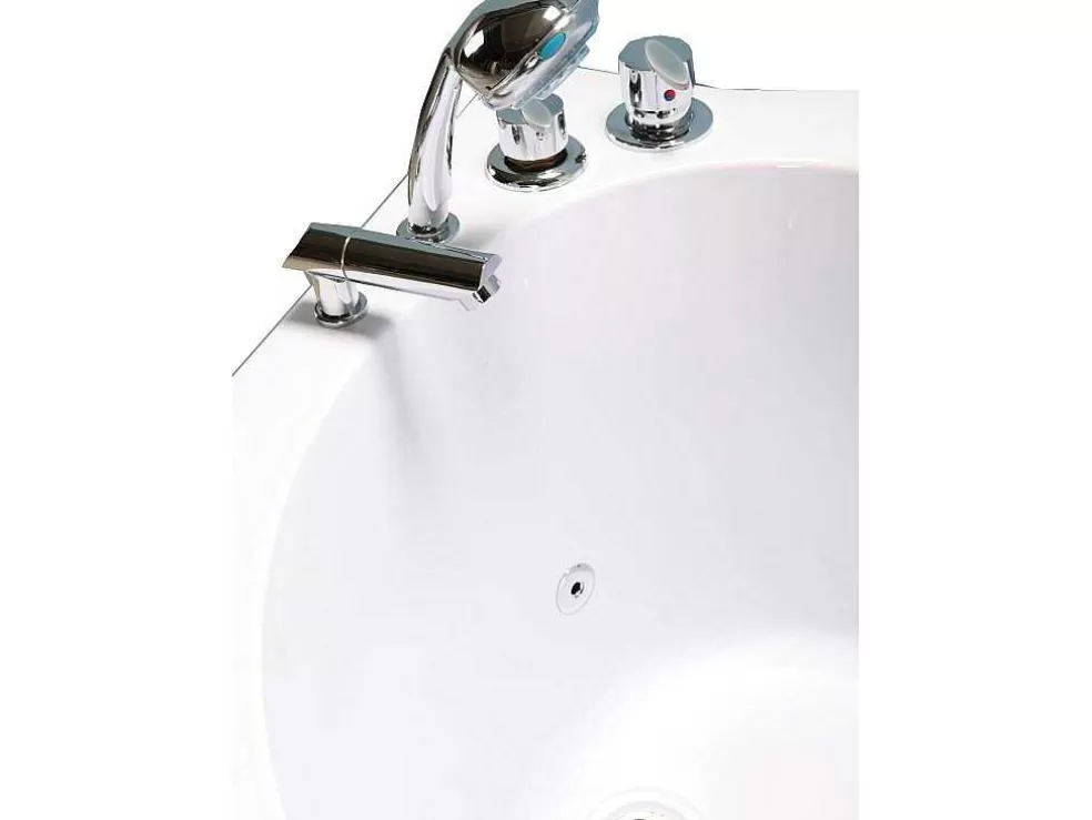 ELITESHOPPING Banheira De Hidromassagem 180 X 96 Cm Com Vidro Frontal 9 Jactos - Jasmine* Banheira De Hidromassagem