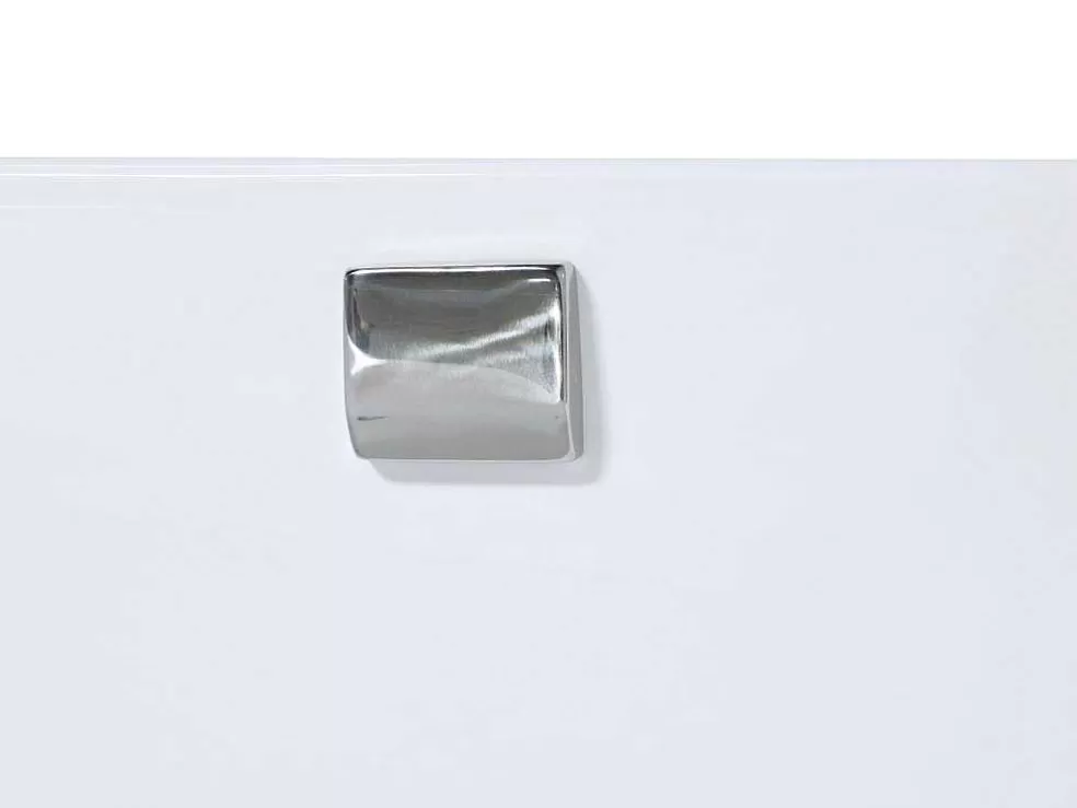 Shower & Design Banheira De Hidromassagem Assimetrica Branca, 1 Lugar, 160X75 Cm, Canto Direito - Tabana* Banheira De Hidromassagem