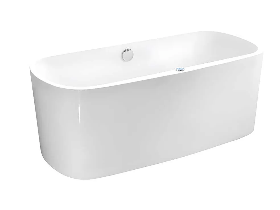 Shower & Design Banheira De Hidromassagem Com Leds Sirgao - 1 Péssoa - 155L - 75X150 Cm - Branca* Banheira De Hidromassagem