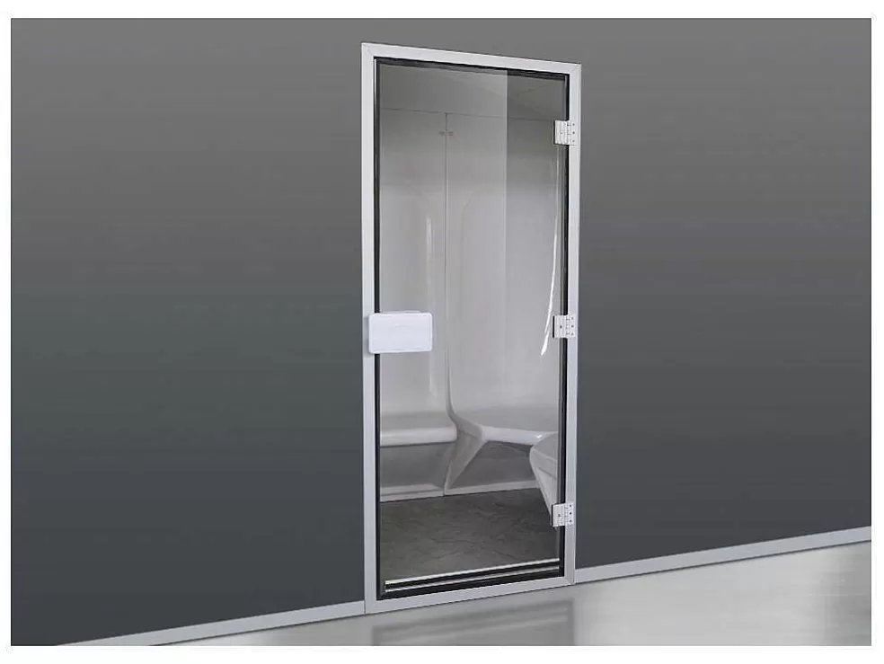 Vente-unique Banho Turco Venus 6 Lugares Com Assentos Ergonomicos, Painel De Controlo Exterior E Sonda De Temperatura -C212Xl134Xa210 Cm* Banho Turco