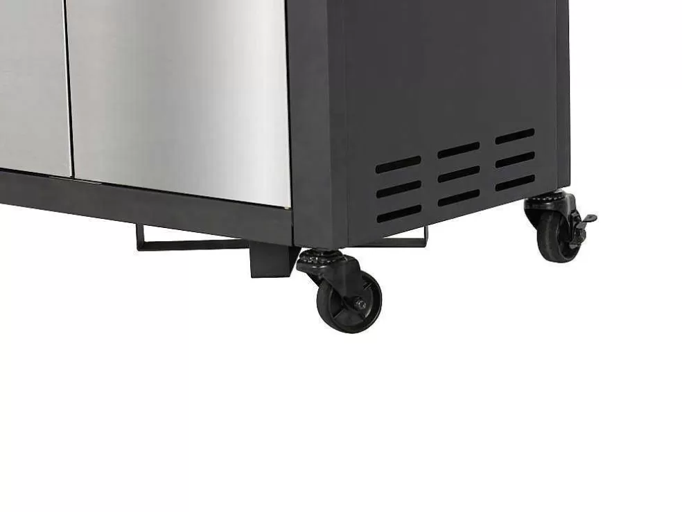 Vente-unique Barbecue A Gas Com 4 Bicos, 1 Fogao Lateral E 1 Assador 148X56X121 Cm - Roasty* Barbecue, Braseiro De Jardim, Plancha