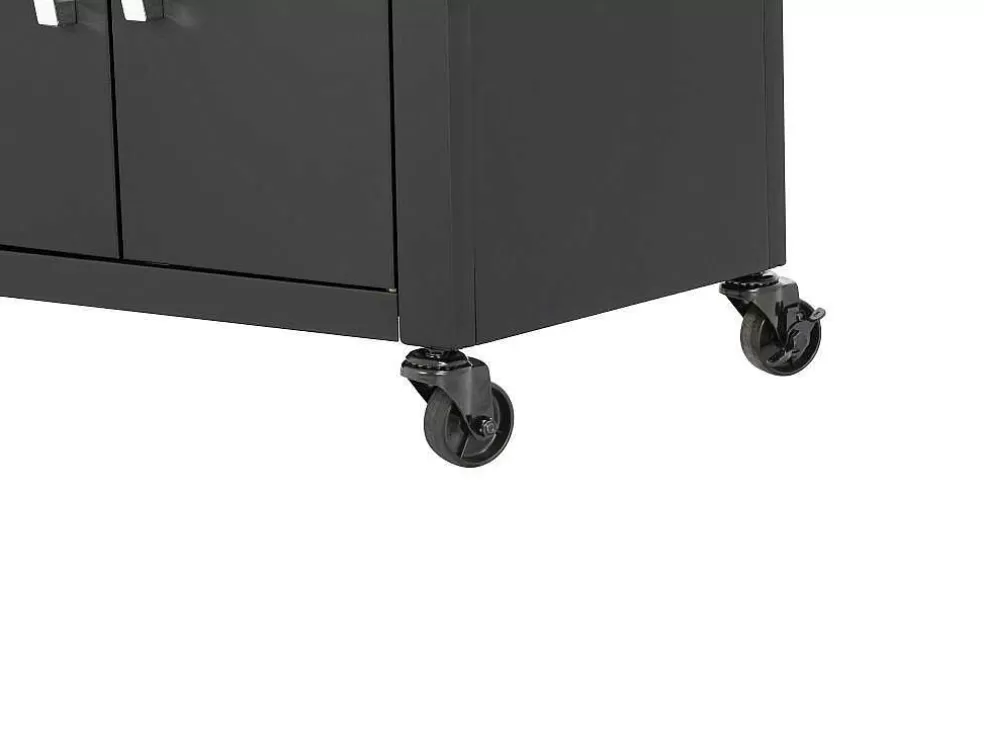 Vente-unique Barbecue A Gas Com 4 Bicos E 1 Fogao Lateral 143X54X115 Cm - Smoky* Barbecue, Braseiro De Jardim, Plancha