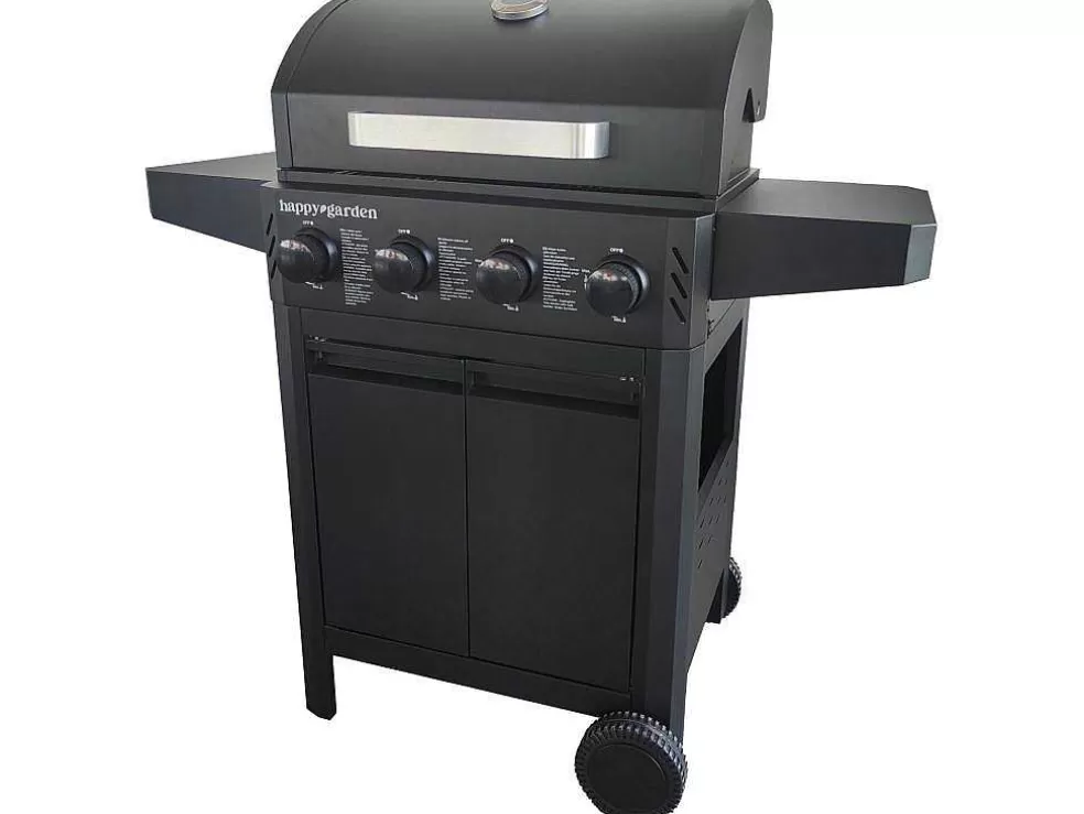 Happy Garden Barbecue A Gas Izalco - 4 Queimadores 10Kw* Barbecue, Braseiro De Jardim, Plancha