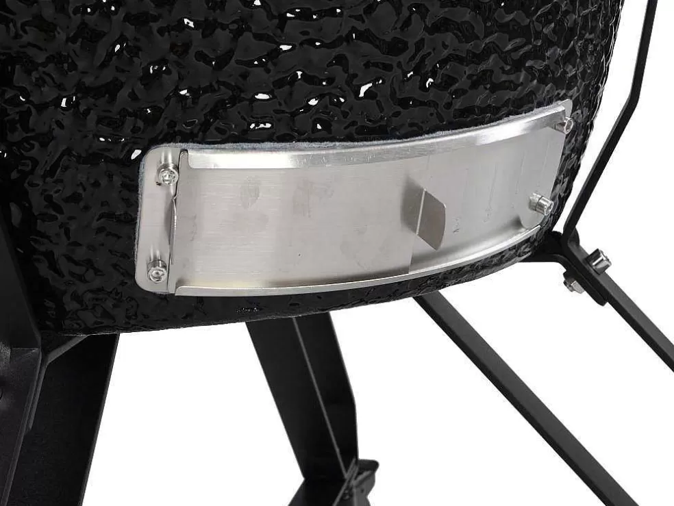 Vente-unique Barbecue Kamado A Carvao Em Ceramica E Bambu 67 X 85 X 120 Cm - Ayumi* Barbecue, Braseiro De Jardim, Plancha