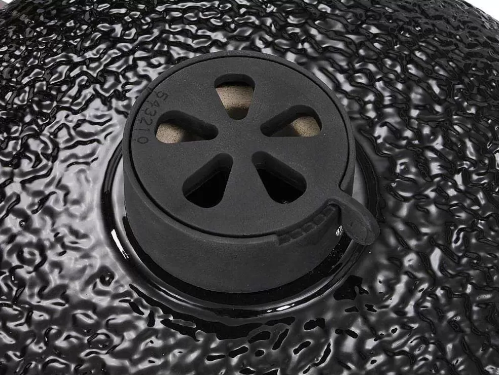 Vente-unique Barbecue Kamado A Carvao Em Ceramica E Bambu 67 X 85 X 120 Cm - Ayumi* Barbecue, Braseiro De Jardim, Plancha