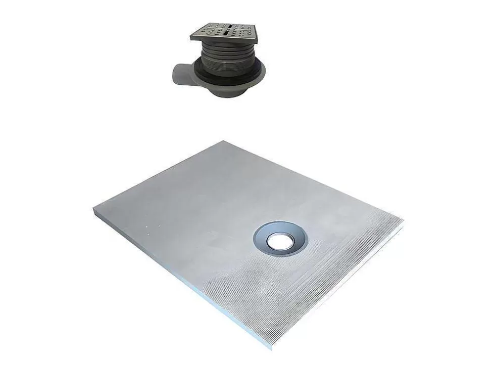 Shower & Design Base De Duche Para Ladrilhar Delos Com Sifao Incluido - 1200X900X40Mm -Recortavel* Base De Duche