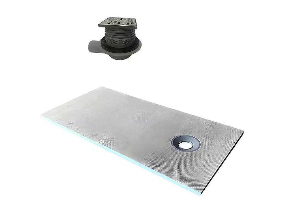 Shower & Design Base De Duche Pronta A Colocar Delos Sifao Incluido - 1800X900X40Mm - Recortavel* Base De Duche