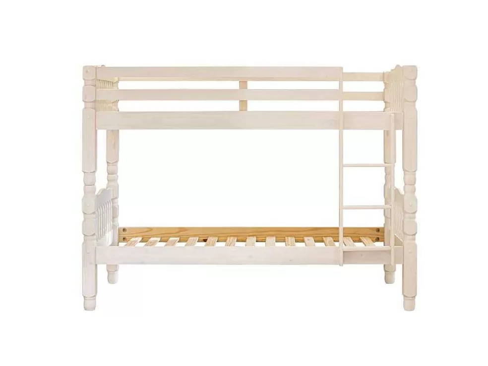 Venprodin Beliche Juvenil Em Madeira Macica, Cor: Branco* Cama De Criança