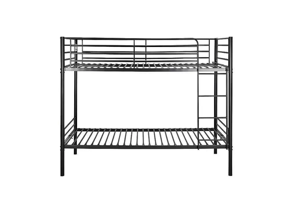 Saldosystocks Beliche Singular As110 Estrutura Metalica Reforcada, Preto, 165X199X96Cm* Cama De Adulto