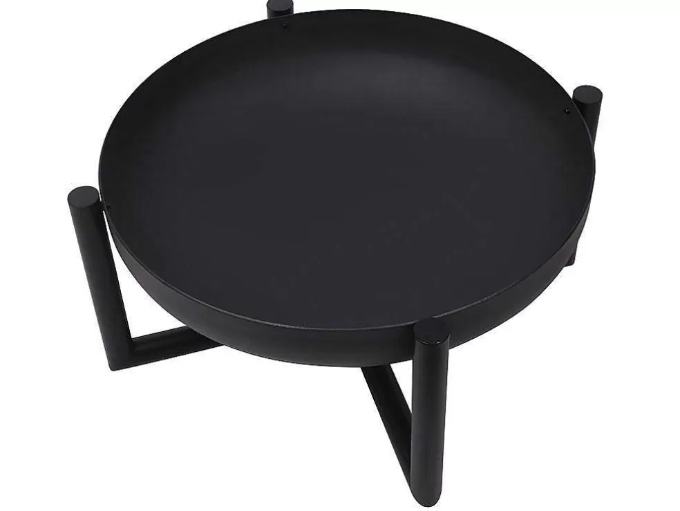 Vente-unique Braseiro De Jardim Redondo Em Aco Ogma - D.60 Cm X A.30 Cm - Preto* Barbecue, Braseiro De Jardim, Plancha