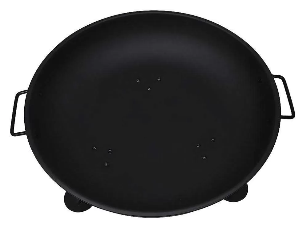 Vente-unique Braseiro De Jardim Redondo Em Aco Rigel - D.56 Cm X A.24 Cm - Preto* Barbecue, Braseiro De Jardim, Plancha