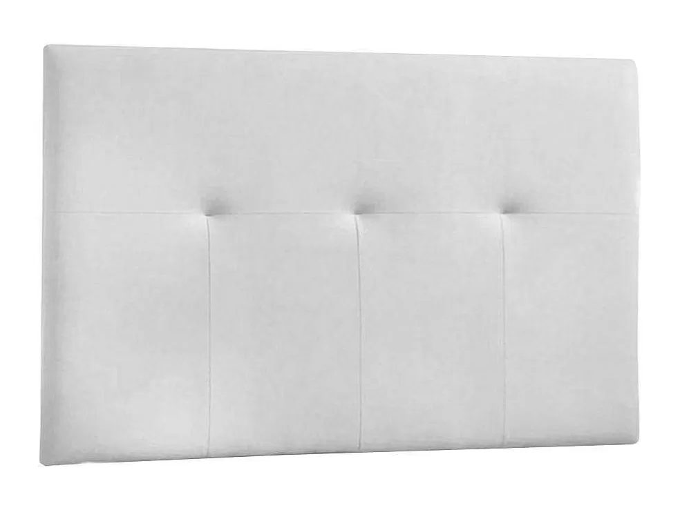 Venprodin Cabeceira - Couro Sintetico 160X120X4Cm - Branco* Cabeceira E Ponte De Cama