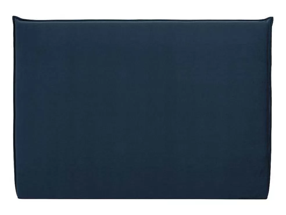 Vente-unique Cabeceira De Cama 180 Cm Veludo Cinzento Azul-Escuro - Ambrilia* Cabeceira E Ponte De Cama