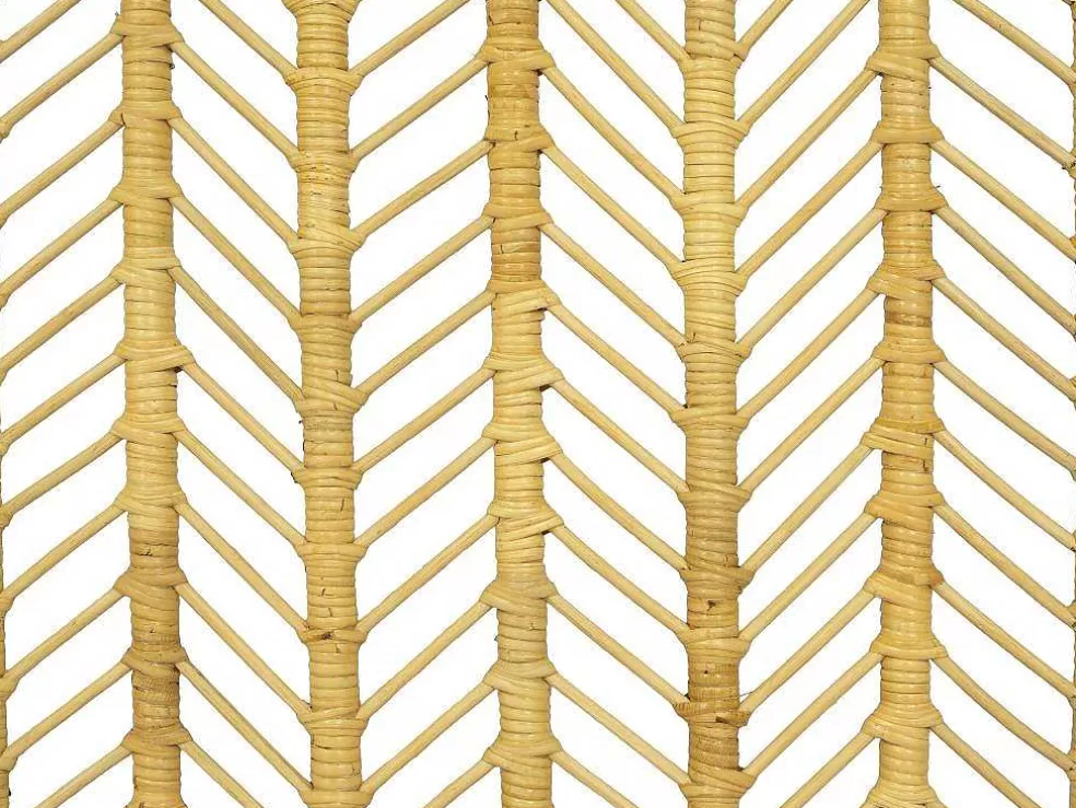 Vente-unique Cabeceira De Cama 90 Cm Vime Cor Natural - Tedyo* Móvel Para Quarto De Crianças