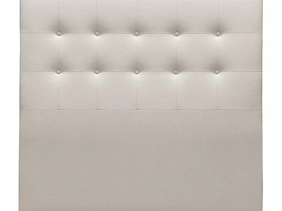 Venprodin Cabeceira De Cama Ate O Chao Estofada Em Couro Sintetico Acolchoado Na Cor Bege (140X120 (Cama 135)* Cabeceira E Ponte De Cama