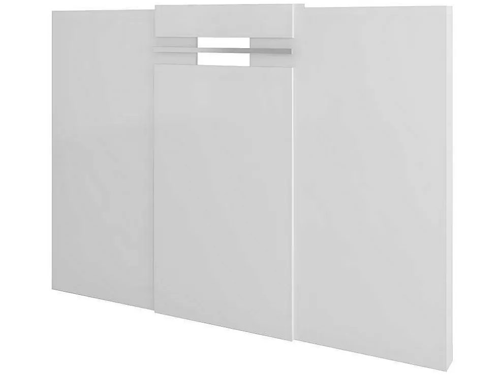 Vente-unique Cabeceira De Cama Extensivel De 140/160 Cm Cor Branco - Maraba* Cabeceira E Ponte De Cama