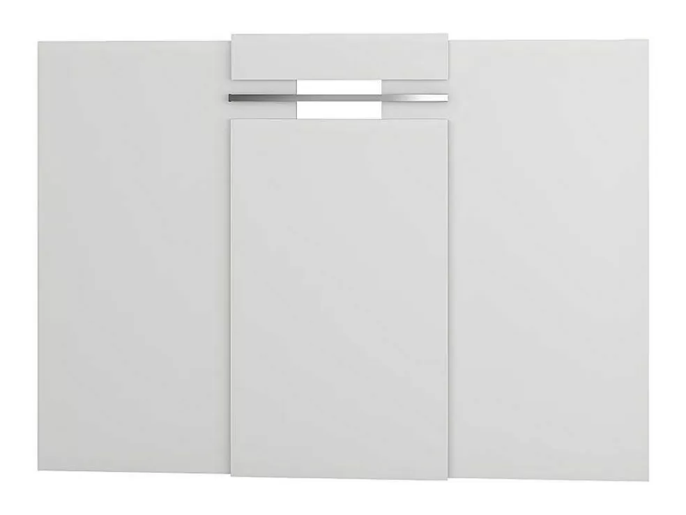 Vente-unique Cabeceira De Cama Extensivel De 140/160 Cm Cor Branco - Maraba* Cabeceira E Ponte De Cama