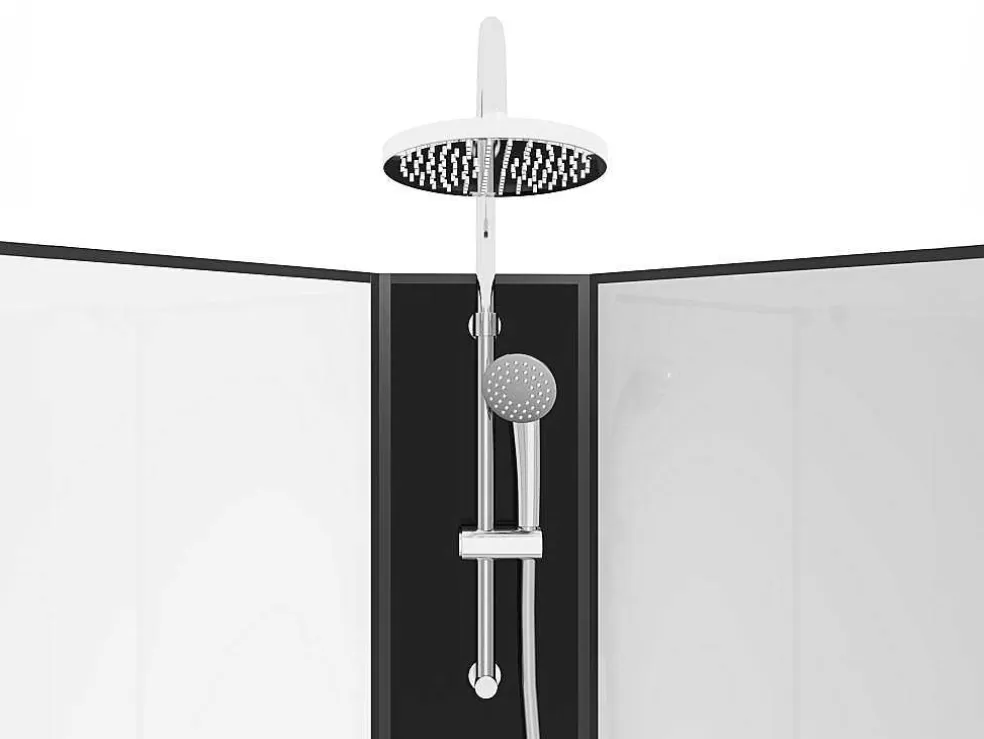 Shower & Design Cabine De Duche De Canto De Hidromassagem C80 X L80 X A225 Cm - Kivora* Cabine De Duche