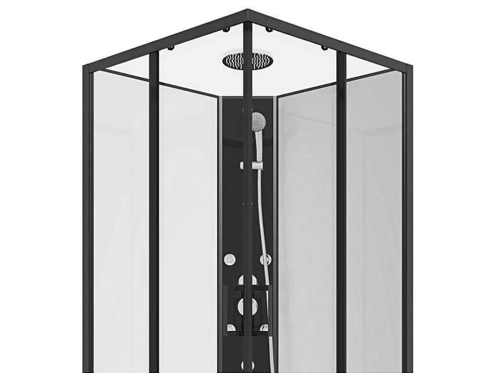 Shower & Design Cabine De Duche De Canto De Hidromassagem C80 X L80 X A225 Cm - Kivora* Cabine De Duche