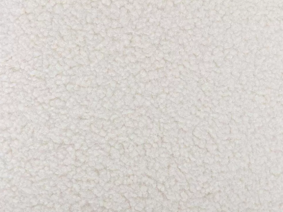 PASCAL MORABITO Cadeira Com Apoios De Bracos Tecido Boucle E Aco Inoxidavel Branco E Dourado - Peria De * Cadeira