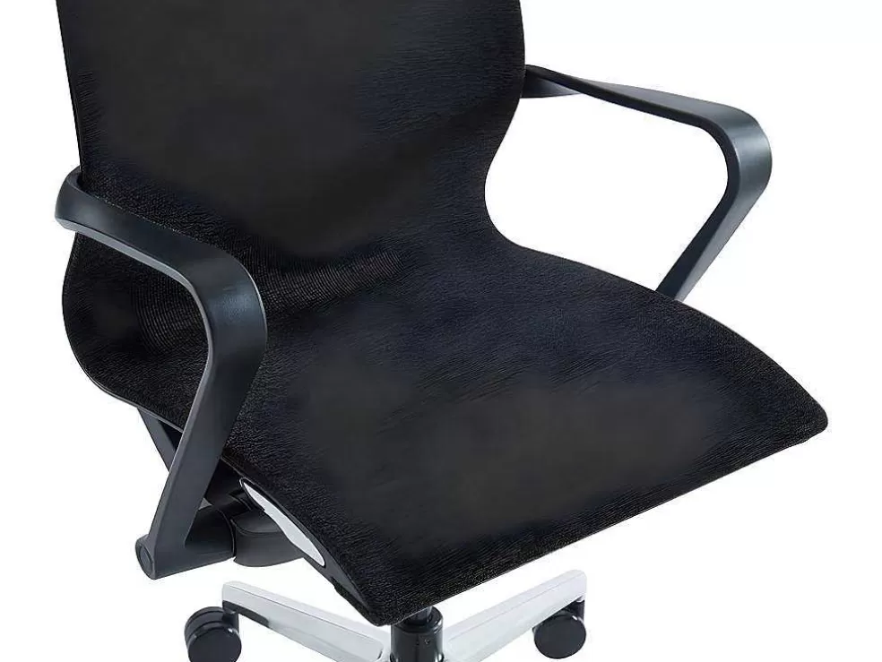 Workēa Cadeira De Escritório Profissional Em Tecido Cor Cinza Matizado - Lacity* Cadeira De Escritório