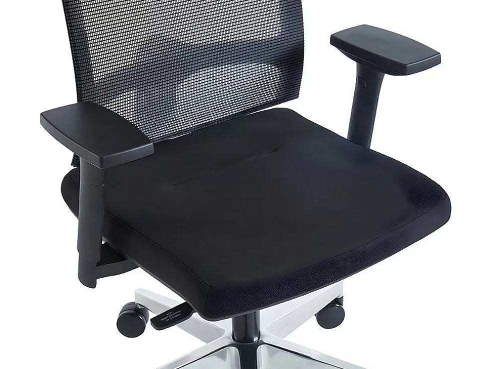 Workēa Cadeira De Escritório Profissional Em Tecido Cor Preto - Midtown* Cadeira De Escritório
