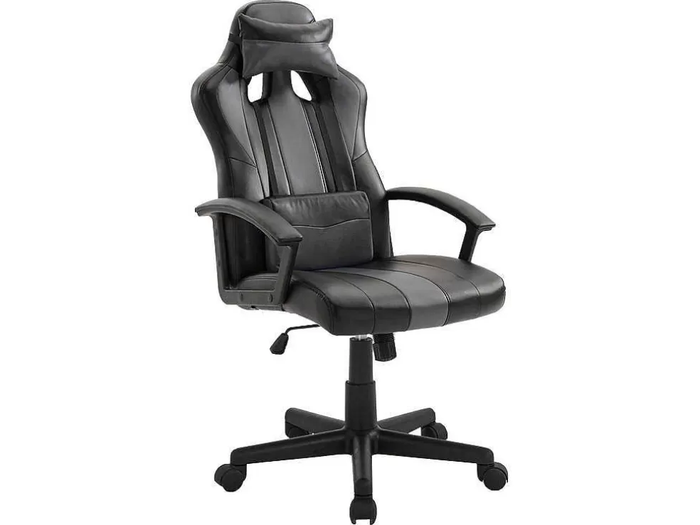 Happy Garden Cadeira De Mesa Para Jogadores Crash Preta E Cinzenta* Cadeira De Escritório
