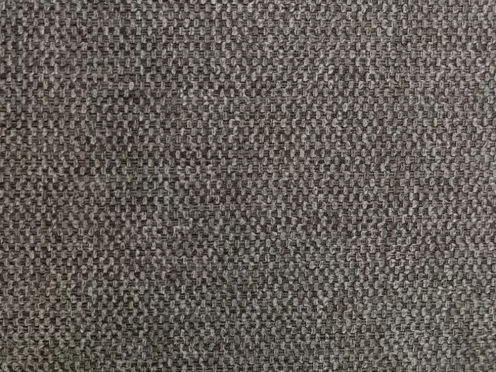 Vente-unique Cama 160 X 200 Cm Com Cabeceira De Cama Acolchoada Tecido Cinzento - Funiti* Cama De Adulto