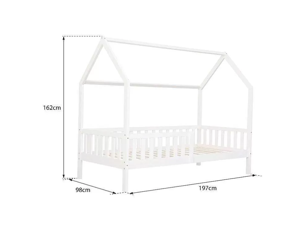 Happy Garden Cama De Cabina Para Crianças 190X90Cm Em Madeira Com Gavetas Marceau* Cama De Criança