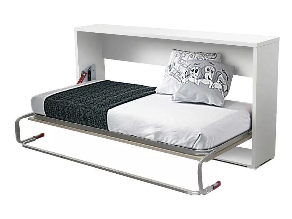 Venprodin Cama Dobravel 90X190Cm - Branco-Cappuccino* Cama Rebatível