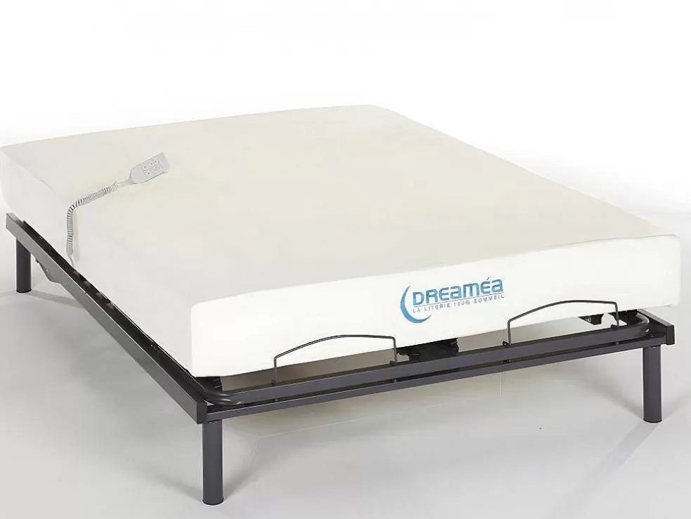 DREAMEA Cama Elétrica Com Memória De Forma Jimbaran Ii De - Motor Okin - 140X200 Cm* Cama Articulada