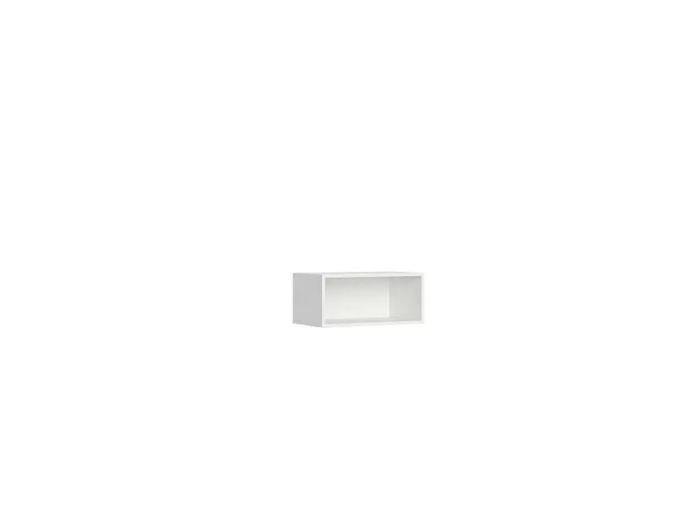ITAMOBY Cama Retratil Beliche Solteiro Horizontal Kando Composicao L Cinza Branca* Cama Rebatível