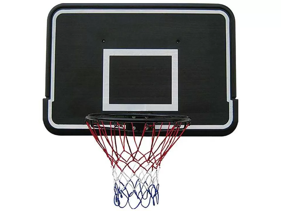 Vente-unique Cesto De Basquetebol De Parede Preto De C112 X L3,5 X A72,5 Cm - Kemba* Jogo De Exterior