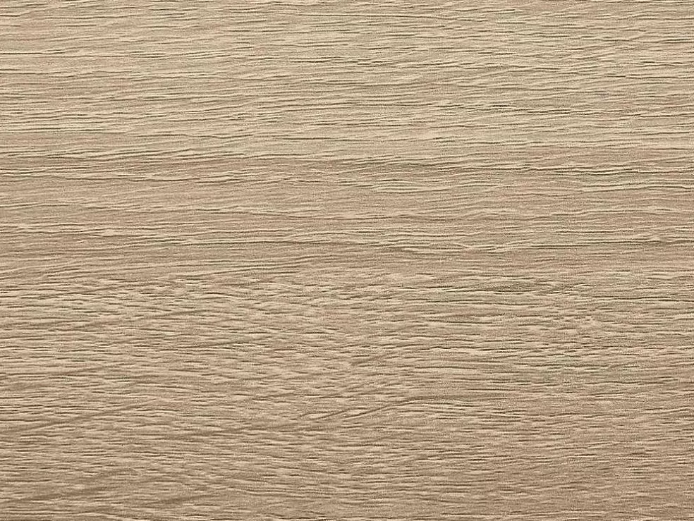 Vente-unique Cómoda 6 Gavetas Com Leds, Mdf Lacado A Branco E Natural - Flarancia* Cómoda