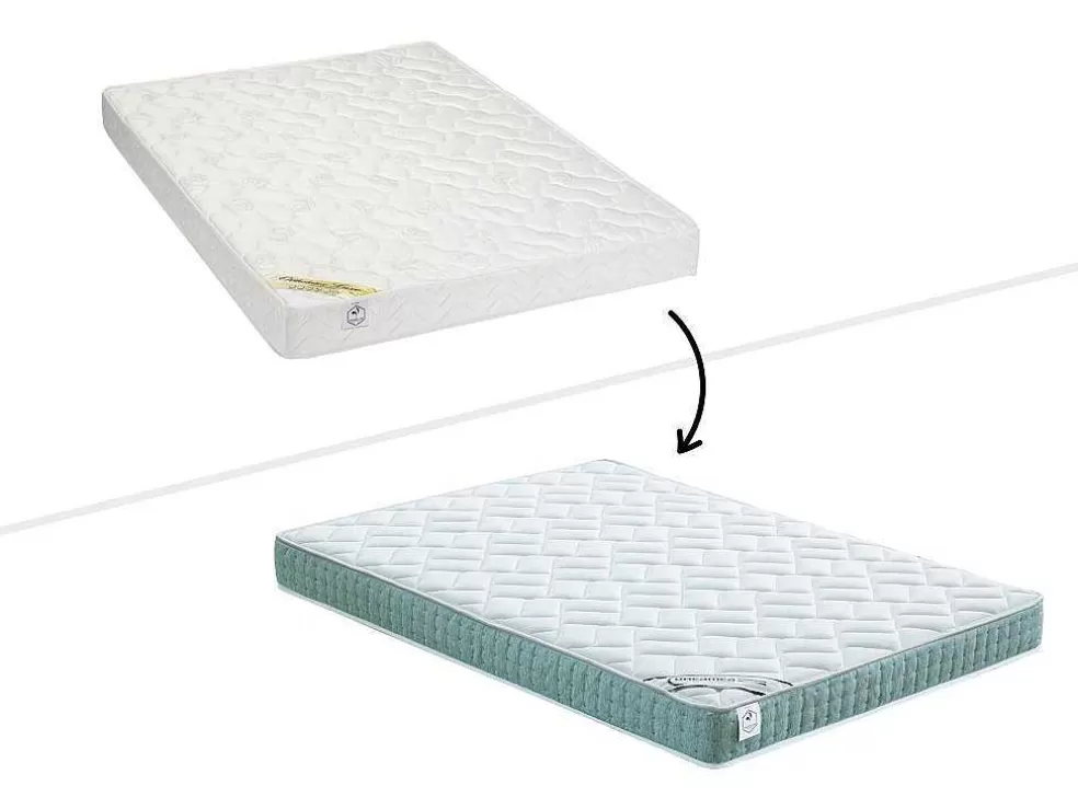 DREAMEA Colchão De Espuma Com Nucleo De Látex OrthoLátex Da Esp.17 Cm - 160X200 Cm* Colchão De Látex