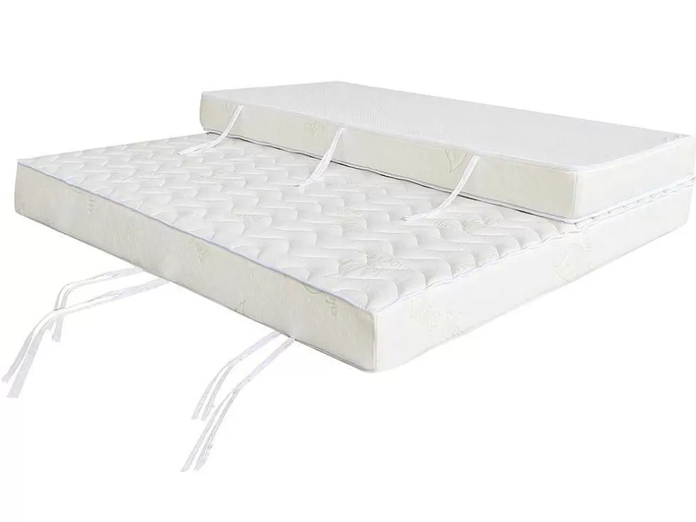 NATUREA Colchão De Espuma Dobravel Aloe Vera Fiesta Da EsPéssura12 Cm - 140X190 Cm* Colchão Para Sofá-Cama E Colchão Dobravel