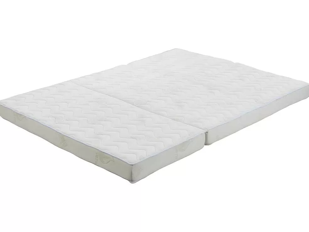 NATUREA Colchão De Espuma Dobravel Aloe Vera Fiesta Da EsPéssura12 Cm - 140X190 Cm* Colchão Para Sofá-Cama E Colchão Dobravel