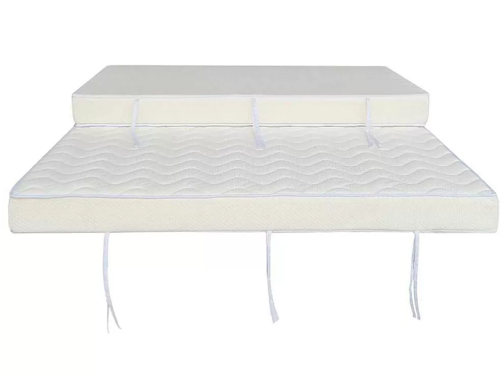 DREAMEA Colchão De Espuma Dobravel Grande Conforto Party Da EsPéssura 12 Cm - 140X190 Cm* Colchão Para Sofá-Cama E Colchão Dobravel