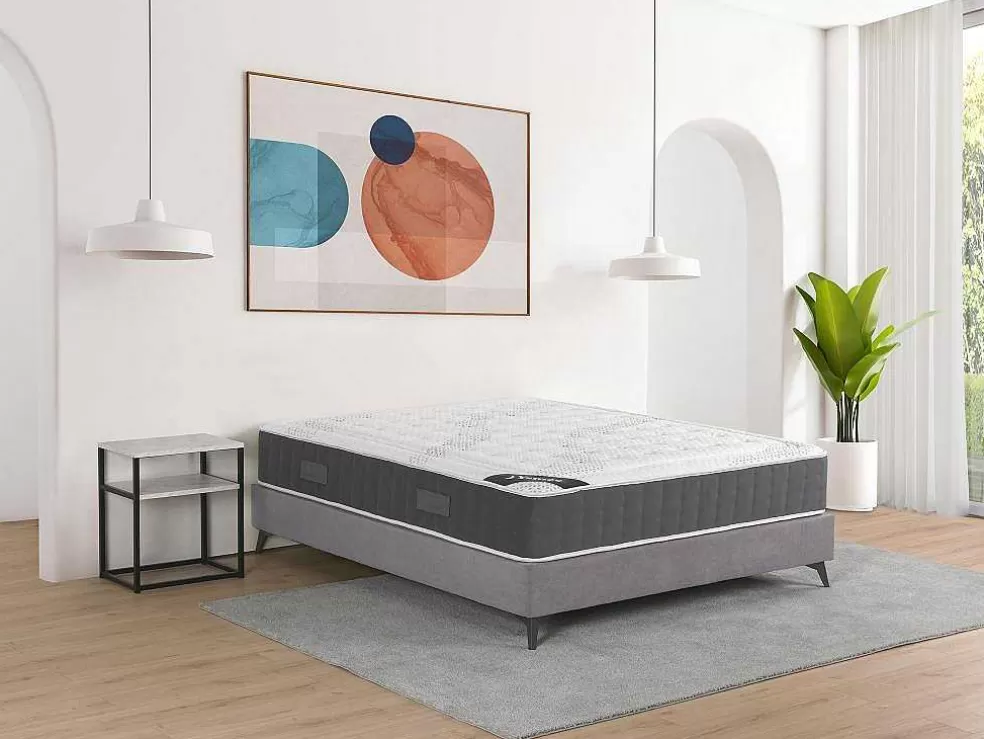 Ysmée Colchão De Molas Ensacadas Conforto Memória De Forma Atlantide Da Dreamea Esp. 27 Cm - 160X200 Cm* Colchão De 2 Lugares