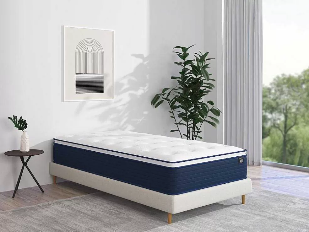Ysmée Colchão De Molas Ensacadas E Sobrecolchão Integrado Altier De Dreamea - 90X190 Cm* Colchão De 1 Lugar