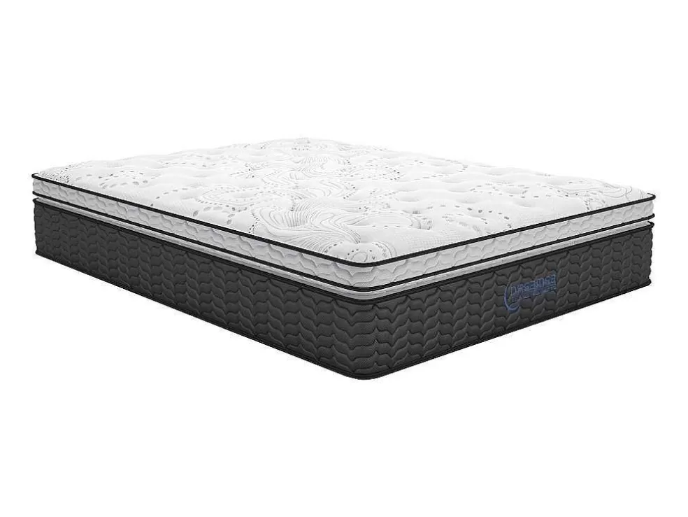 DREAMEA Colchão De Molas Ensacadas E Sobrecolchão Integrado Gamiani De - 160 X 200 Cm* Colchão Com Memória De Forma