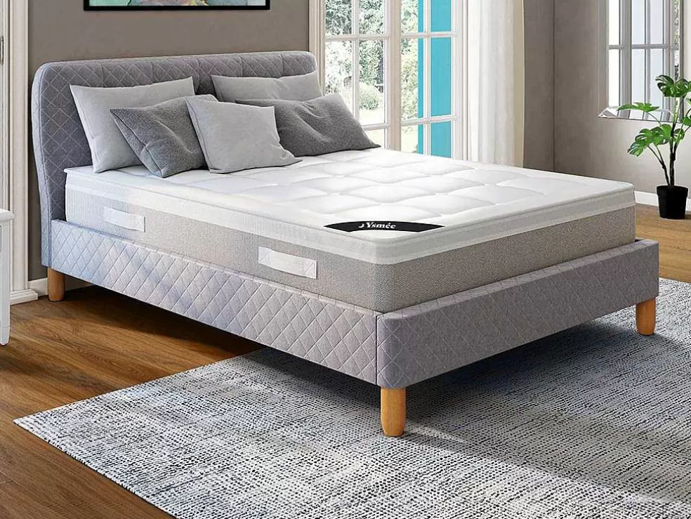 Ysmée Colchão De 160X200 Cm Molas Ensacadas 7 Zonas De Conforto Látex Esp. 28 Cm - Duchessa Ii Da Ysmee* Colchão De Látex