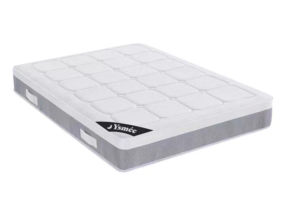 Ysmée Colchão De 160X200 Cm Molas Ensacadas 7 Zonas De Conforto Látex Esp. 28 Cm - Duchessa Ii Da Ysmee* Colchão De Látex